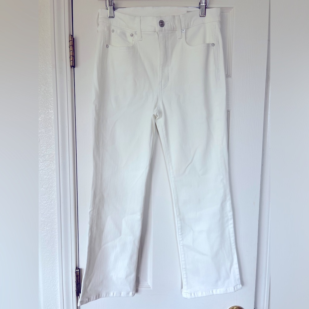 NWOT AYR The Pop In Salt Water Straight Ankle Jeans Size 30 - Picture 6 of 13